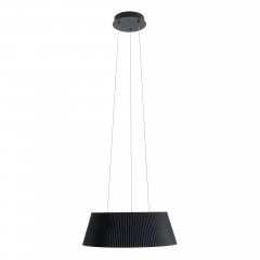 Lampa wisząca LED 12W czarna FABIO P0672 MaxLight