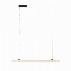 Lampa wisząca LED czarna IP44 FAYETTE 121cm P0621 MaxLight