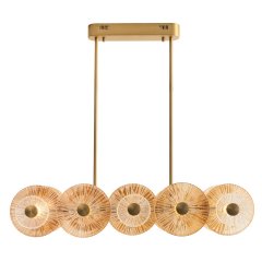 Lampa wisząca LED złota ALLURE P0643 MaxLight