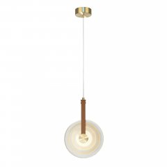 Lampa wisząca LED 5W złota GOLDI P0690 MaxLight