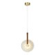 Lampa wisząca LED 5W złota GOLDI P0690 MaxLight