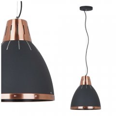 Lampa wisząca Merton MD-HN8209 BK + RC Italux