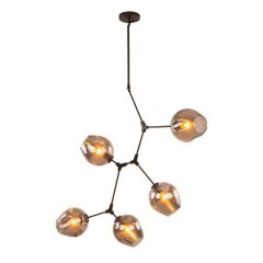 Lampa wisząca Nantes 10310 / 5P FUME Italux