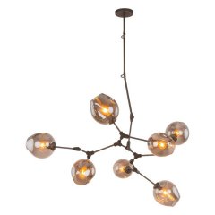 Lampa wisząca Nantes 10310 / 7P FUME Italux