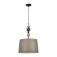 Lampa wisząca NEROM PND-22374A-BK Italux