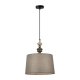 Lampa wisząca NEROM PND-22374B-BK Italux