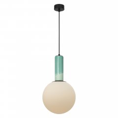 Lampa wisząca zielona RAINBOW P0692 MaxLight