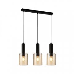 Lampa wisząca Sardo Rain PND-5581-3-BK + RNAMB Italux