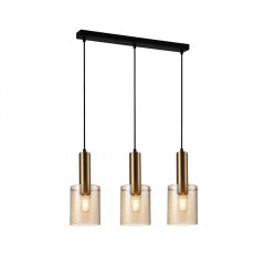 Lampa wisząca Sardo Rain PND-5581-3-BRO + RNAMB Italux