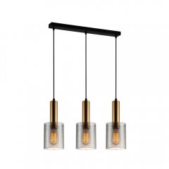 Lampa wisząca Sardo Rain PND-5581-3-BRO + RNSG Italux