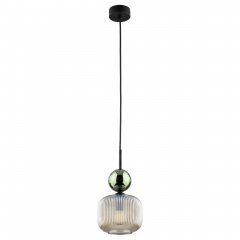 Lampa wisząca SOPHIA GREEN COGNAC 11144 TK Lighting