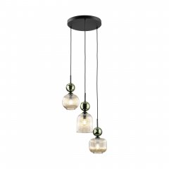 Lampa wisząca SOPHIA GREEN COGNAC 11148 TK Lighting