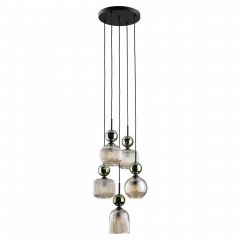 Lampa wisząca SOPHIA GREEN COGNAC 11149 TK Lighting