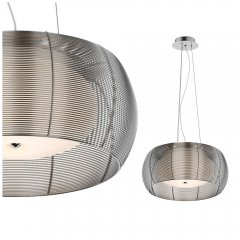 Lampa wisząca TANGO MD1104-2 srebrna Zuma Line