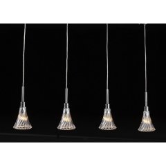 Lampa wisząca tuba Patria MD1100308-4A Italux