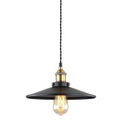 Lampa wisząca Verda MDM-3458 / 1M BK + GD Italux