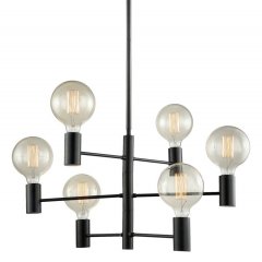 Lampa wisząca Veva MDM3339 / 6 BK Italux