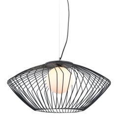 Lampa wisząca Zeno MDM-3844-1 BK Italux