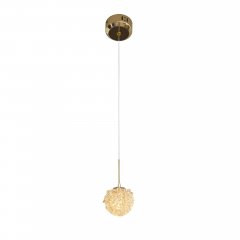 Lampa wisząca złota RITA P0679 MaxLight