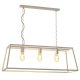 Trapezowa lampa wisząca klatka 3-punktowa FRAME 4428 Luminex