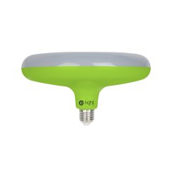 Żarówka LED UFO 15W zielona  +  kabel w oplocie EKZA1573 Eko-light