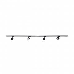 Zestaw szynowy 1-fazowy TRACER AVIA BLACK 10138 TK Lighting