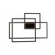 Lampa ścienna LED czarna GEOMETRIC W0233 MaxLight