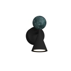 Lampa ścienna LED 8W czarna BINGO W0444 MaxLight