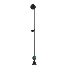Lampa ścienna LED 8W czarna BINGO W0446 MaxLight