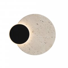 Lampa ścienna LED 14W czarna IP44 TRAVERTINO 14W W0395 MaxLight