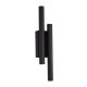 Lampa ścienna LED 12W czarna UNIQUE W0438 MaxLight