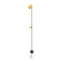 Lampa ścienna LED 8W złota BINGO W0448 MaxLight