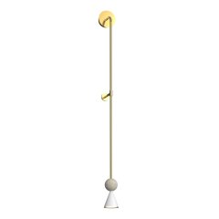 Lampa ścienna LED 8W złota BINGO W0449 MaxLight