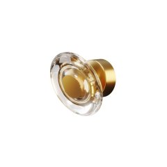 Lampa ścienna LED złota LUNARIS W0424 MaxLight