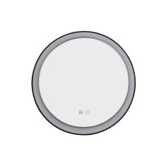 Lustro podświetlane łazienkowe IP44 LED 40W Sergio 60 HEATED CCT SWITCH BK AZ5819 Azzardo