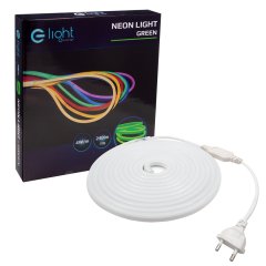 Neon flex LED zielony 5m 230V EKF1244 Eko-light