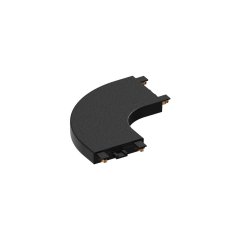 Łącznik natynkowy C czarny MAGNETIC LP-656-MAG SLIM łącznik C SM BK Light Prestige