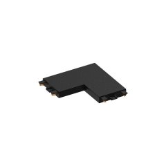 Łącznik natynkowy L czarny MAGNETIC LP-656-MAG SLIM łącznik L SM BK Light Prestige