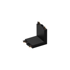 Łącznik natynkowy L sufit-ściana czarny MODERN SLIM LP-656-MAG SLIM L SM kąt BK Light Prestige