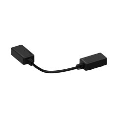 Łącznik natynkowy linka czarny MAGNETIC LP-656-MAG SLIM łącznik linka SM BK Light Prestige