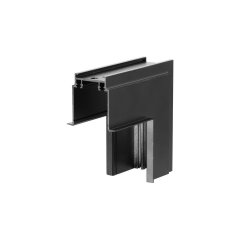 Łącznik podtynkowy L sufit-ściana czarny MAGNETIC LP-656-MAG SLIM L RS kąt BK Light Prestige