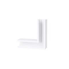 Kątownik mechaniczny 90° szyny natynkowej niskiej MAGNETIC biały MT0031 MaxLight