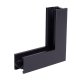 Kątownik mechaniczny narożnika szyny natynkowej niskiej MAGNETIC czarny MT0013 MaxLight