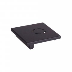 Zaślepka szyny natynkowej niskiej MAGNETIC czarna MA0017 MaxLight