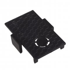 Zaślepka wpuszczanej szyny MAGNETIC czarna MA0011 MaxLight