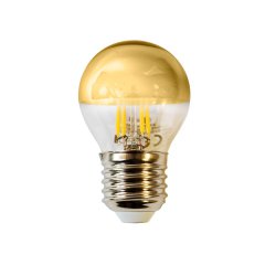 Żarówka LED 4W G45 E27 GOLD Filament EKZF1411 Eko-light