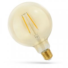 Żarówka LED E27 GLOB 5,5W COG WW Amber Smart WOJ + 14530 Spectrum
