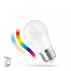 Żarówka LED Kulka 5W E27 Smart WOJ + 14515 Spectrum