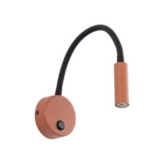 Kinkiet typu flex do czytania z włącznikiem LAGOS BRICK / BLACK 11448 TK Lighting