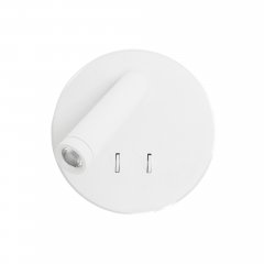Kinkiet ruchomy z reflektorkiem LED 7W biała LUX W0431 MaxLight
